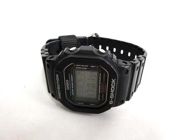カシオジーショック CASIO G-SHOCK 腕時計 DW-5600E 黒 美品