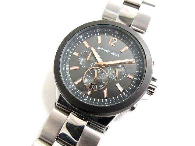 マイケルコース MICHAEL KORS 腕時計 クロノグラフ MK8151 シルバー