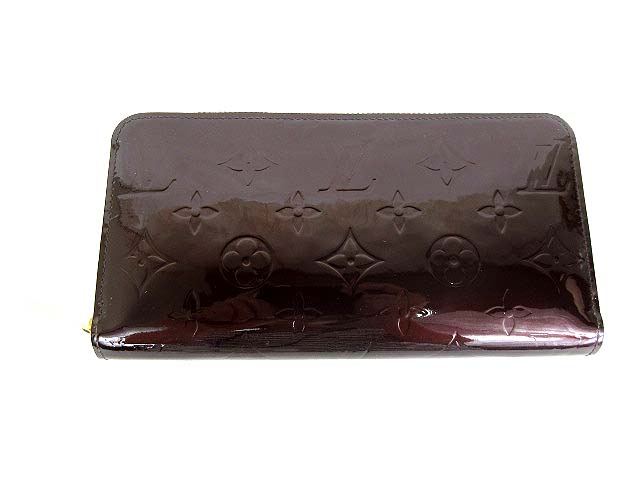 ルイヴィトン LOUIS VUITTON ヴェルニ ジッピーウォレット 長財布