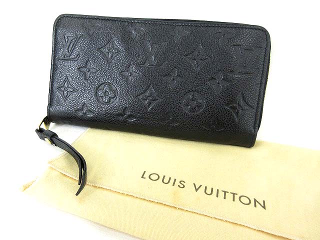 ルイヴィトン LOUIS VUITTON アンプラント ジッピーウォレット