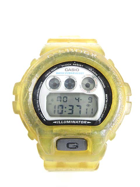 【稼働品・美品】G-Shock DW-6900K イルクジ 全身シースルー！ 透き通る海をイメージさせる2代目イルクジの