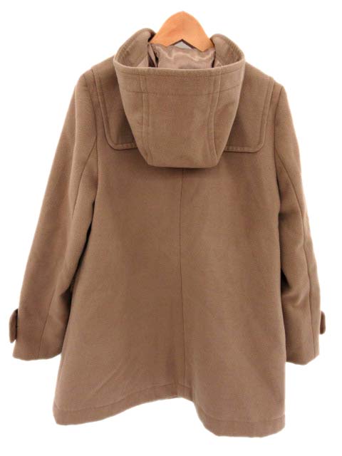 ダズリン Dazzlin ダッフルコート ジャケット ショート丈 トックルボタン Size S 茶 0512 レディース 006 ベクトルパーク