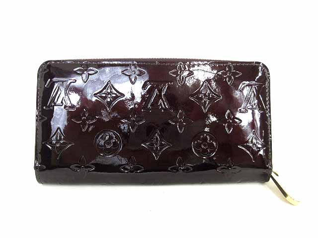 ルイヴィトン LOUIS VUITTON ヴェルニ 長財布 ジッピーウォレット  