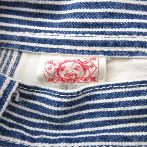 エヴィス EVISU パンツ ペインター ヒッコリーデニム シンチバック