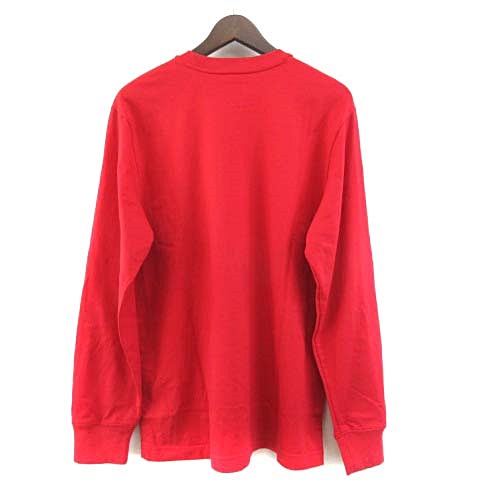 シュプリーム SUPREME 17aw metallic box logo L/S tee red スモール 