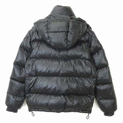 モンクレール MONCLER ダウンジャケット K2 ビッグロゴ 黒 0 0209 