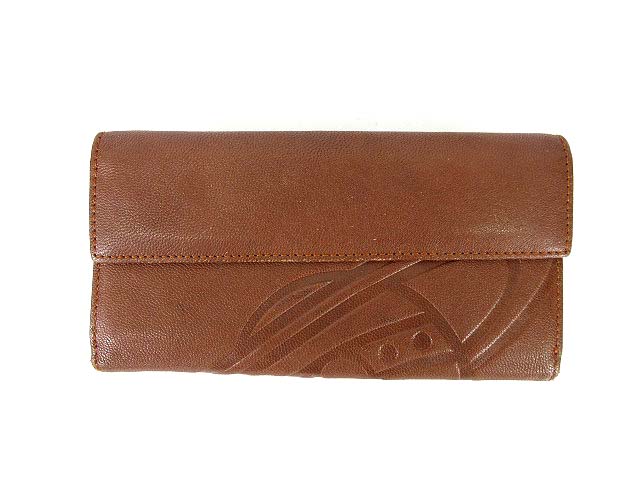 Vivienne Westwood ブラウン長財布 Vivienne Westwood 長財布 ブラウン - メルカリ
