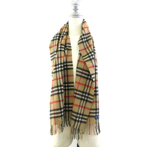 バーバリーズ Burberrys マフラー ノバチェック カシミヤ ベージュ Ibs17 0528 メンズ レディース ユニセックス 006 ベクトルパーク
