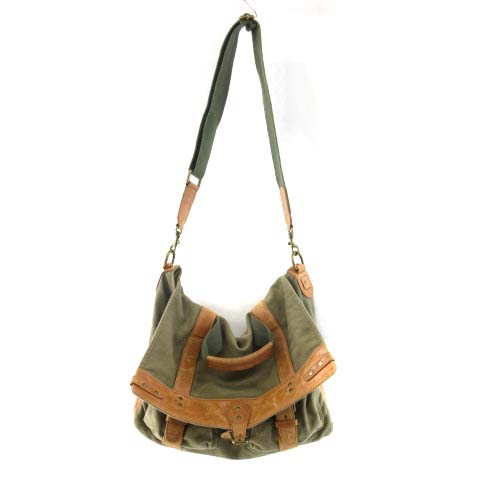 アグ UGG ショルダーバック ハンド 2way キャンバス カーキ 0501  