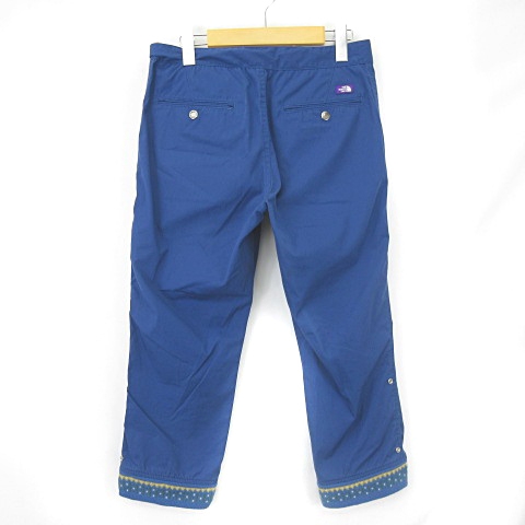 新品 ザノースフェイスパープルレーベル クロップドパンツ