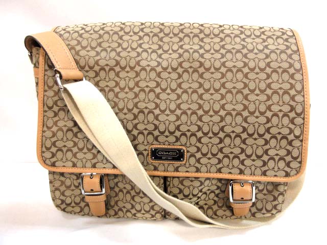 コーチ COACH ショルダーバッグ メッセンジャーバッグ シグネチャー 