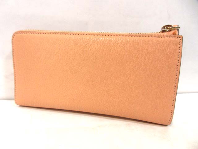 クロエ CHLOE TWISTED BOW ツイステッドボウ 長財布 L字ファスナー 