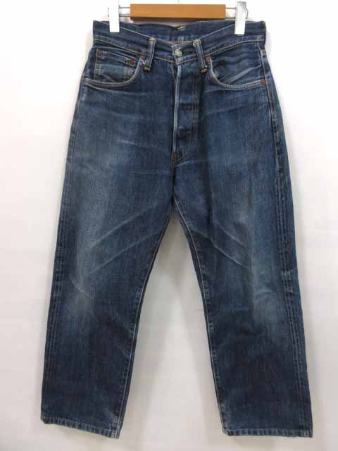 エヴィス EVISU デニムパンツ ジーンズ カモメ 青 29X35 メンズ 010 