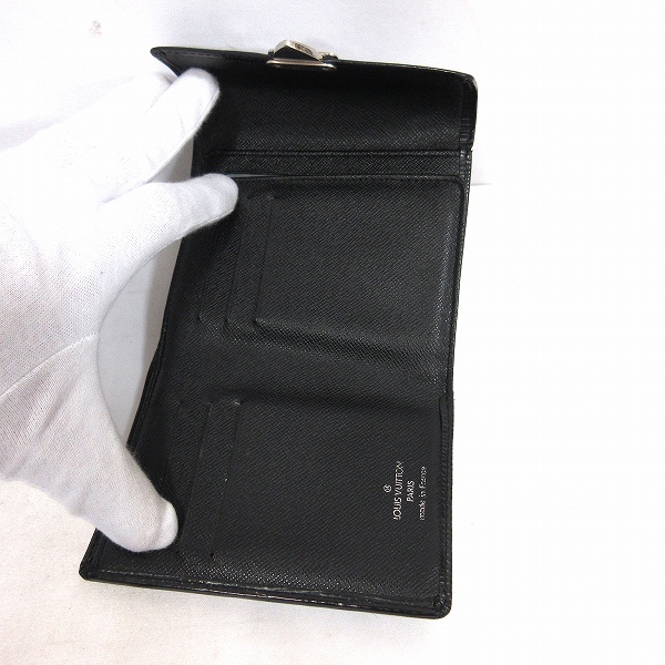ルイヴィトン LOUIS VUITTON M58012 三つ折り 財布 エピ