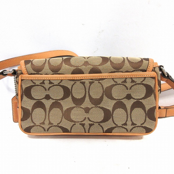 コーチ COACH 6844 ショルダーバッグ シグネチャー キャンバス ベルト  