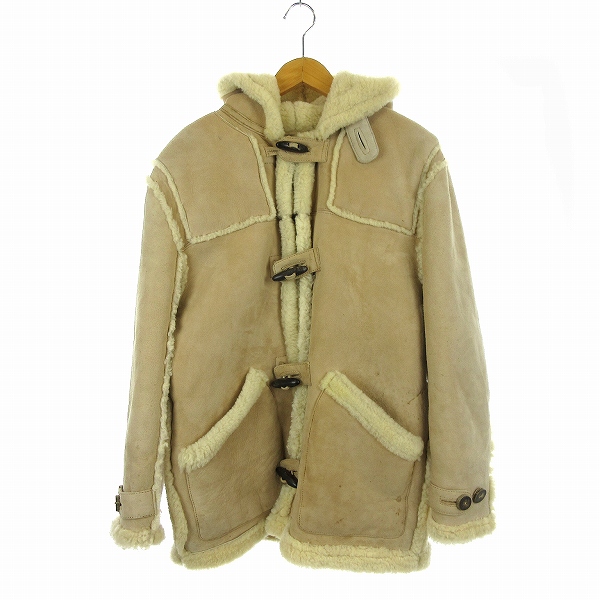 グッドイナフ GOODENOUGH ムートン ダッフル コート フード MOUTON 
