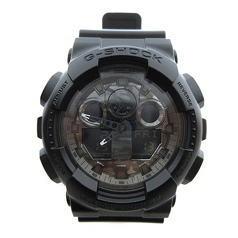 カシオジーショック CASIO G-SHOCK GA-100CF-1AJF カモフラージュ 
