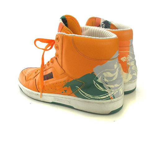 プーマ Puma スニーカー ハイカット オレンジ 27 5cm メンズ 010 ベクトルパーク