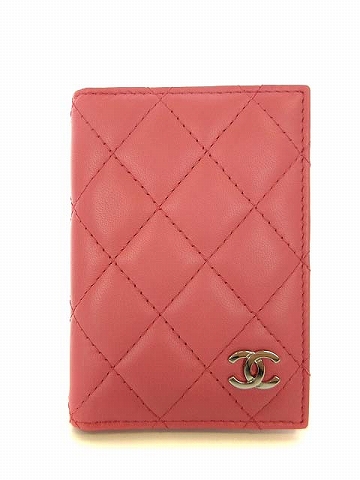 シャネル CHANEL A82369 マトラッセ ココマーク カードケース パス 