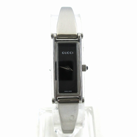 Gucci レディース 時計 1500L GUCCI 1500L Silver White WOMEN'S Watch Vintage Near Mint