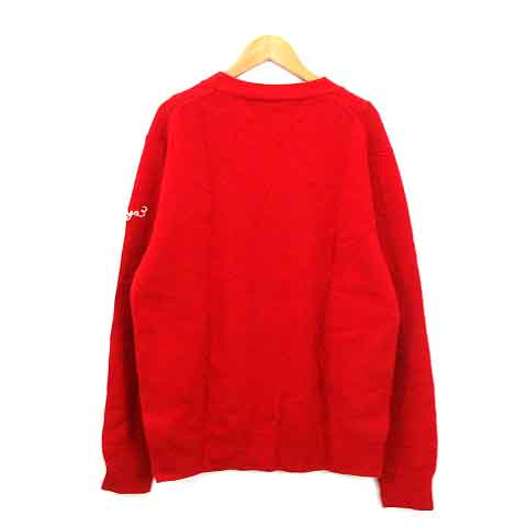 エフエーティー FAT カーディガン ニット 無地 赤系 SKINNY 5254