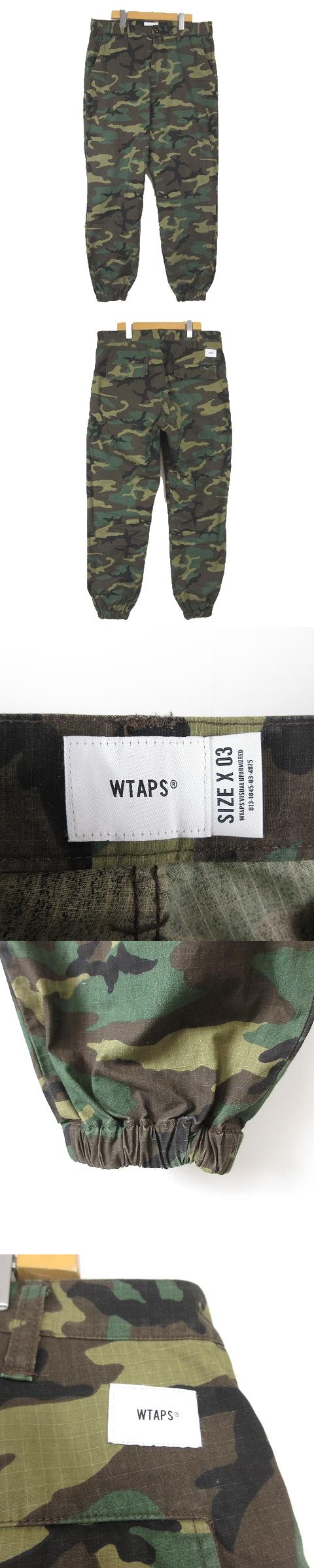 パンツ WTAPS BOONIE 01 TROUSERS COTTON RIPSTOP WTAPS BOONIE 01 TROUSERS.COTTON.RIPSTOP （WTaps WTAPS 18AW