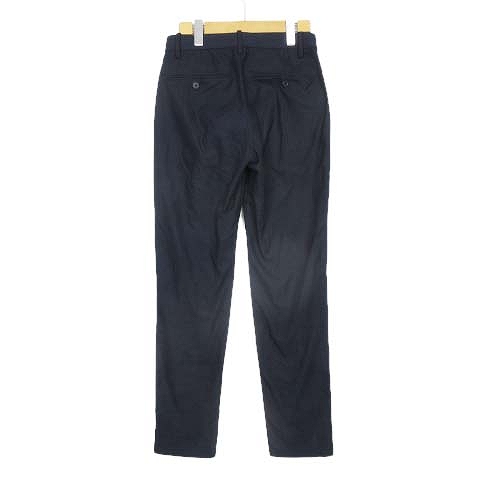 ユニクロ Uniqlo スラックス テーパードパンツ クロップド Xs ネイビー 25 12 メンズ 012 ベクトルパーク