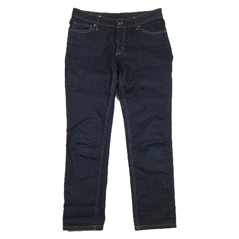 無印良品 良品計画 Boyfit ボーイフィット ジーンズ メンズライク ストレッチ テーパード デニム パンツ ジーパン 25 インディゴ レディース 012 ベクトルパーク