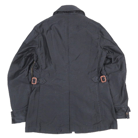エディション Edition トゥモローランド トレンチ風 ステンカラー コート スプリング ジャケット ブルゾン 48 ネイビー 紺 11 メンズ 012 ベクトルパーク