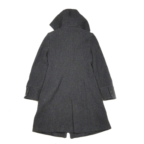 ザラ ベーシック Zara Basic フーディ ロング コート ジャケット アウター ウール混 S グレー レディース 012 ベクトルパーク ザラ ベーシック Zara Basic フーディ ロング コート ジャケット アウター ウール混 S グレー レディース 012 ベクトルパーク