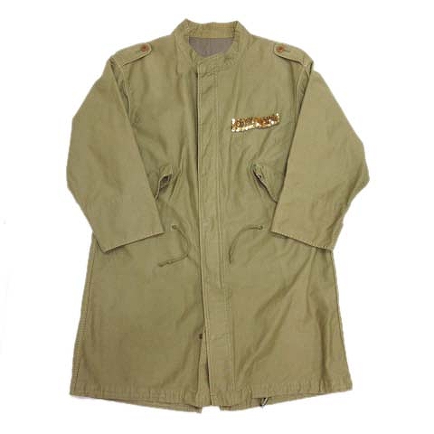 アダムエロペ Adam Et Rope ミリタリーコート モッズ ジャケット ブルゾン スパンコール 38 カーキ 28 12 レディース 012 ベクトルパーク アダムエロペ Adam Et Rope ミリタリーコート モッズ ジャケット ブルゾン スパンコール 38 カーキ 28 12 レディース 012 ベクトルパーク