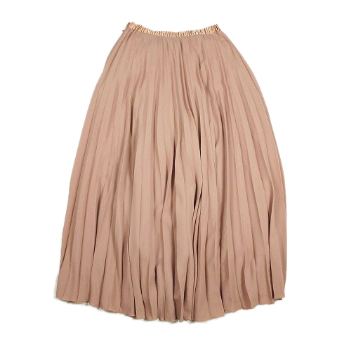 アーバンリサーチ ドアーズ Urban Research Doors シフォン ロング プリーツ スカート フレア 無地 One ピンク系 15 12 レディース 012 ベクトルパーク