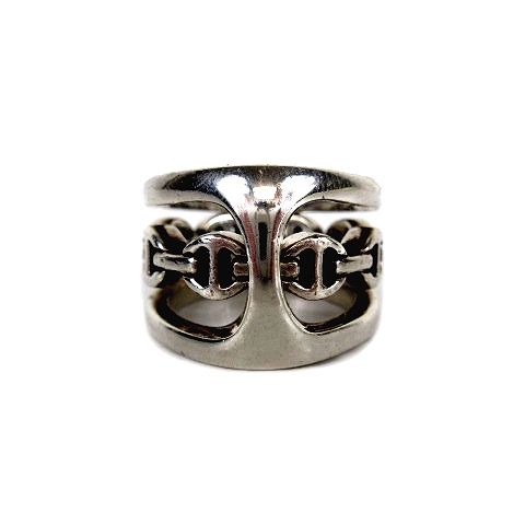 ホーセンブース Hoorsenbuhs Phantom Clique ファントムクリック リング トライリンク ファントム ダブルバンド 指輪 11号 スターリングシルバー 銀色 H26 メンズ レディース 012 ベクトルパーク
