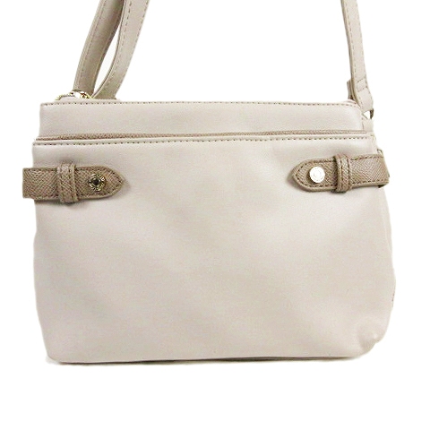 オペークドットクリップ Opaque Clip ショルダーバッグ クロスボディ 斜め掛け ミニ レザー カバン グレー系 2 レディース 012 ベクトルパーク