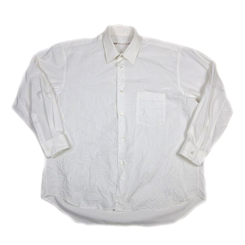 コムデギャルソン Comme Des Garcons ヴィンテージ オールド プリーツ シワ加工 オーバー シャツ 長袖 カットソー ドレス 切替 無地 白 ホワイト 3 メンズ 012 ベクトルパーク コムデギャルソン Comme Des Garcons ヴィンテージ オールド プリーツ シワ加工 オーバー シャツ 長袖 カットソー ドレス 切替 無地 白 ホワイト 3 メンズ 012 ベクトルパーク
