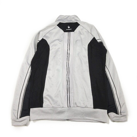ルコックスポルティフ Le Coq Sportif ジャージ トラック ジャケット ブルゾン アウター ロゴ プリント ゴルフウェア L グレー 1 メンズ 012 ベクトルパーク ルコックスポルティフ Le Coq Sportif ジャージ トラック ジャケット ブルゾン アウター ロゴ プリント ゴルフウェア L グレー 1 メンズ 012 ベクトルパーク