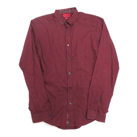 ザラマン Zara Man シャツ カットソー ボタンダウン 長袖 M 赤茶 5 1 メンズ 012 ベクトルパーク ザラマン Zara Man シャツ カットソー ボタンダウン 長袖 M 赤茶 5 1 メンズ 012 ベクトルパーク