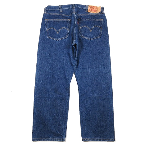 リーバイス Levi S 501 ジーンズ ストレート ウォッシュ デニム パンツ ジーパン ボタンフライ 40 30 大きいサイズ インディゴ 2 メンズ 012 ベクトルパーク