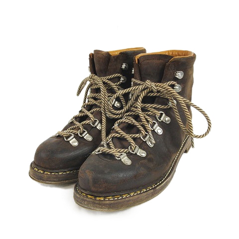 パラブーツ Paraboot マウンテン トレッキング ブーツ レザー スエード レースアップ 登山 アウトドア 5 ブラウン 茶 5 3 メンズ レディース 012 ベクトルパーク