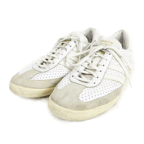 アディダス Adidas Beckenbauer ベッケンバウアー スエード レザー スニーカー シューズ プリント ロゴ G159 26 5cm 白 ホワイト 14 3 メンズ 012 ベクトルパーク