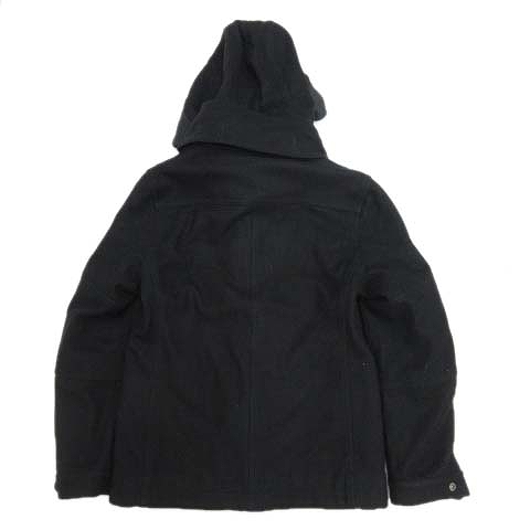 グリーンレーベルリラクシング ユナイテッドアローズ Green Label Relaxing モッズコート メルトン ショート ジャケット ブルゾン Xs 黒 ブラック 3 4 メンズ 012 ベクトルパーク