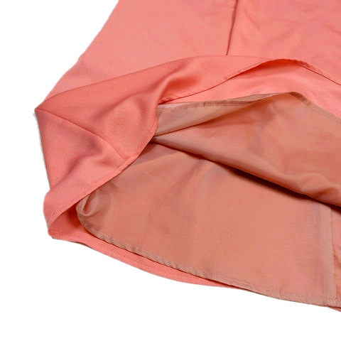 未使用品 アーバンリサーチ ドアーズ Urban Research Doors ノースリーブ ワンピース ハーフ 膝丈 フレアスカート カットソー One ピンク 10 4 レディース 012 ベクトルパーク