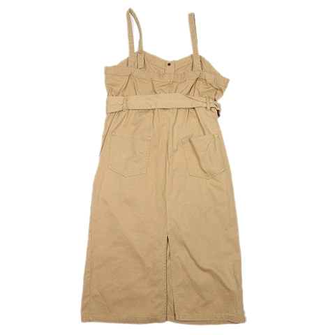 チャオパニック Ciaopanic サロペット タイトジャンパースカート ショート丈 バックスリット ベルト M ベージュ ワンピース ボタンフライ 3 11 レディース 012 ベクトルパーク チャオパニック Ciaopanic サロペット タイトジャンパースカート ショート丈 バックスリット ベルト M ベージュ ワンピース ボタンフライ 3 11 レディース 012 ベクトルパーク