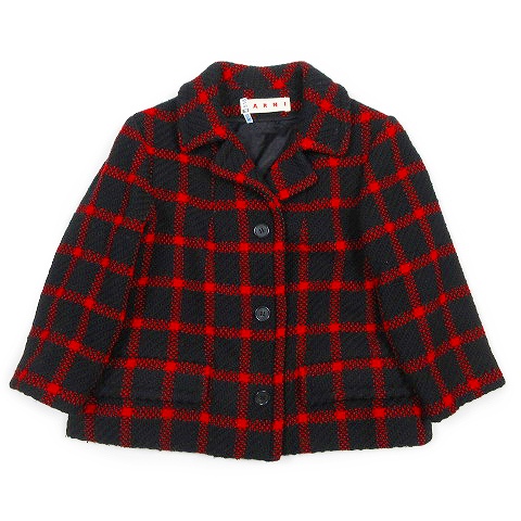 マルニ MARNI コート チェックマルニ アウター - rehda.com