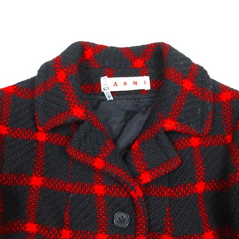 マルニ MARNI コート チェックマルニ アウター - rehda.com