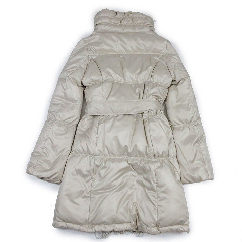 ブラック バイ マウジー Black By Moussy ダウン コート ミドル丈 ファー ハイネック ベルテッド ジャケット ブルゾン アウター 1 ベージュ 11 レディース 012 ベクトルパーク