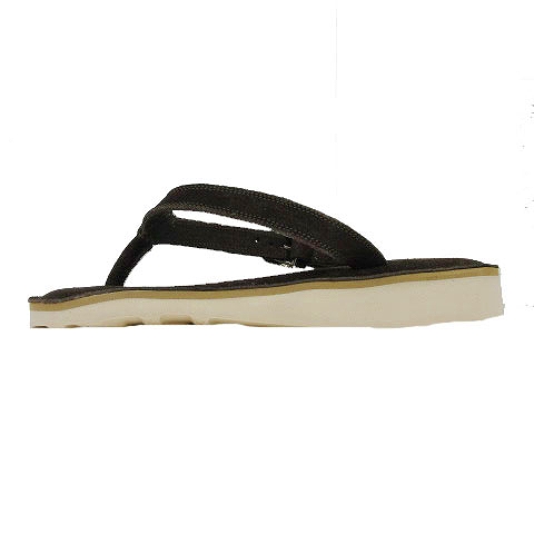 未使用品 ナノユニバース Nano Universe カミナンド Caminando 別注 19ss スエード レザー トング サンダル 天然皮革 ヌバック 草履 シューズ 7 無地 茶 ブラウン Bl4 14 メンズ レディース 012 ベクトルパーク