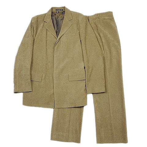 ザラ Men S Line By Zara スエード調 セットアップ ジャケット ブレザー スラックス テーパードパンツ ボトムス サイズm 茶 ブラウン メンズ 4 012 ベクトルパーク