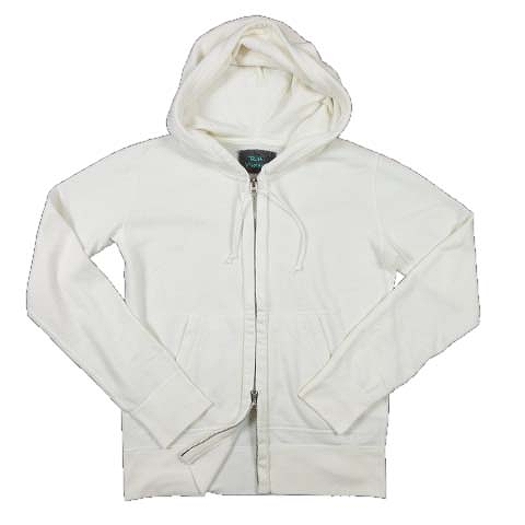 ロンハーマン ヴィンテージ R H Vintage スウェット パーカー 裏毛 ジップアップ フーディー 羽織 ジャケット ブルゾン S 白 ホワイト メンズ 012 ベクトルパーク