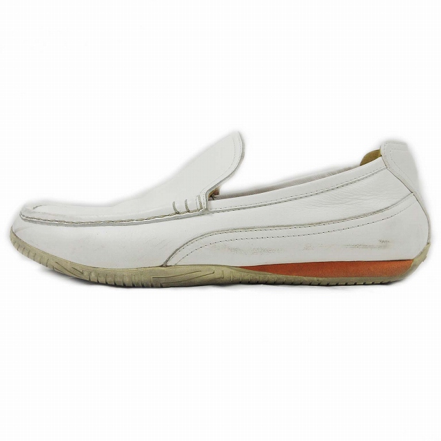エルメス Hermes レザー モカシン シューズ スリッポン ローファー ドレスシューズ 革靴 イタリア製 41 白 ホワイト 7 P92 メンズ 012 ベクトルパーク エルメス Hermes レザー モカシン シューズ スリッポン ローファー ドレスシューズ 革靴 イタリア製 41 白 ホワイト 7 P92 メンズ 012 ベクトルパーク